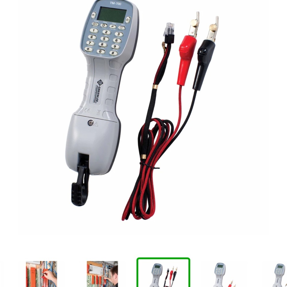 Greenlee Telephone Test Set